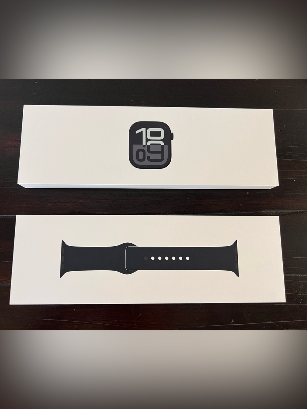 NEW Sealed Apple Watch Series 10 42mm GPS Jet Black + Black Sport Band S/M